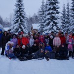 Учащиеся ДШИ совершили традиционное путешествие в зимний лагерь
