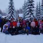 Традиционная поездка учащихся ДШИ в зимний лагерь